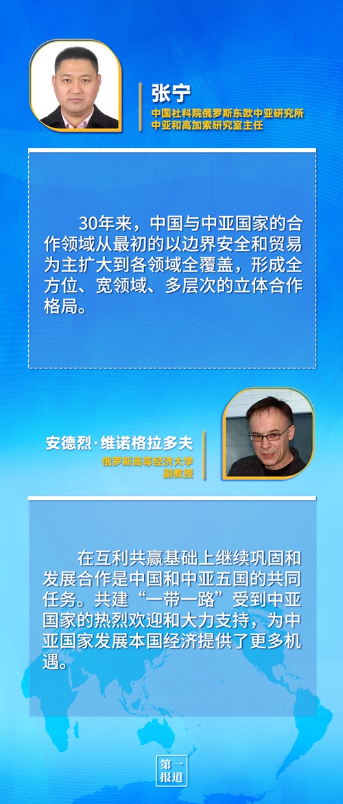 第一報道 | 建交三十年，習(xí)主席這樣評價與中亞五國關(guān)系