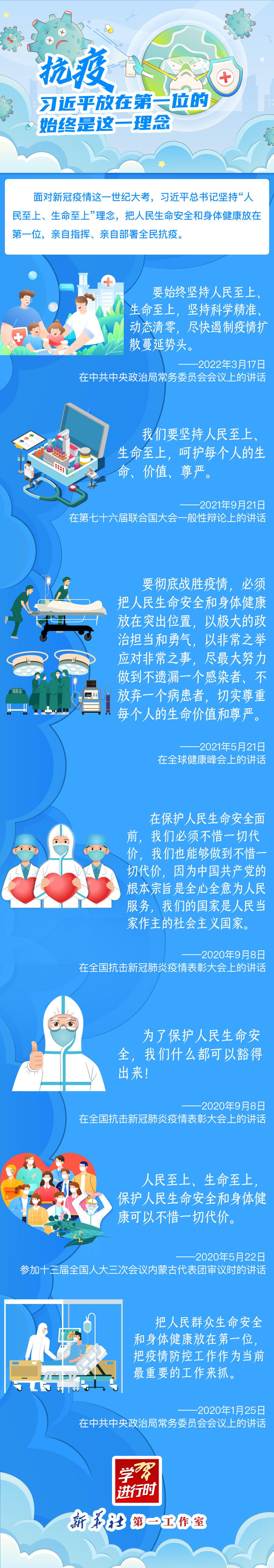 學(xué)習(xí)進(jìn)行時丨抗疫，習(xí)近平放在第一位的始終是這一理念