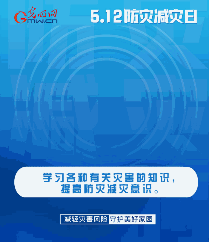 【動態(tài)海報】減輕災害風險，從這10個字開始