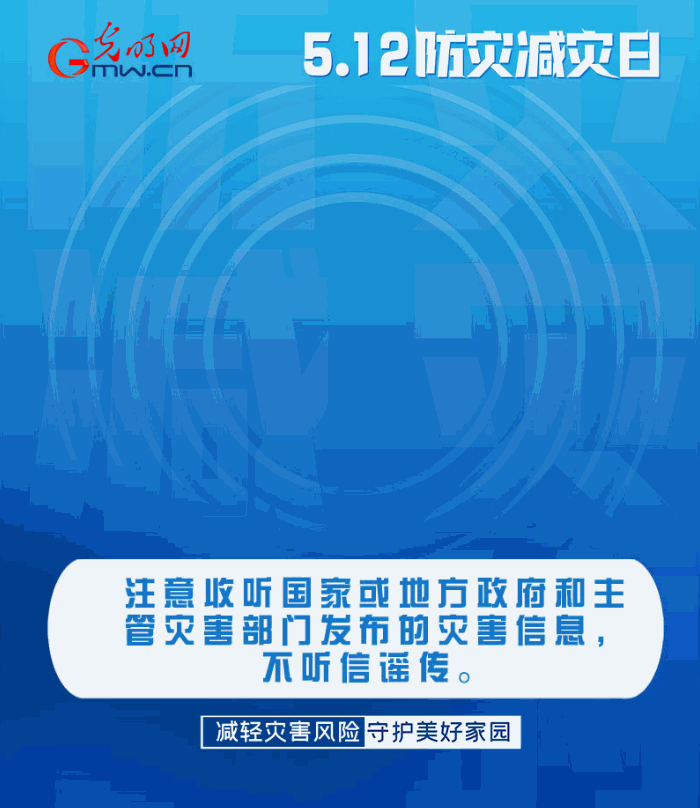 【動態(tài)海報】減輕災害風險，從這10個字開始