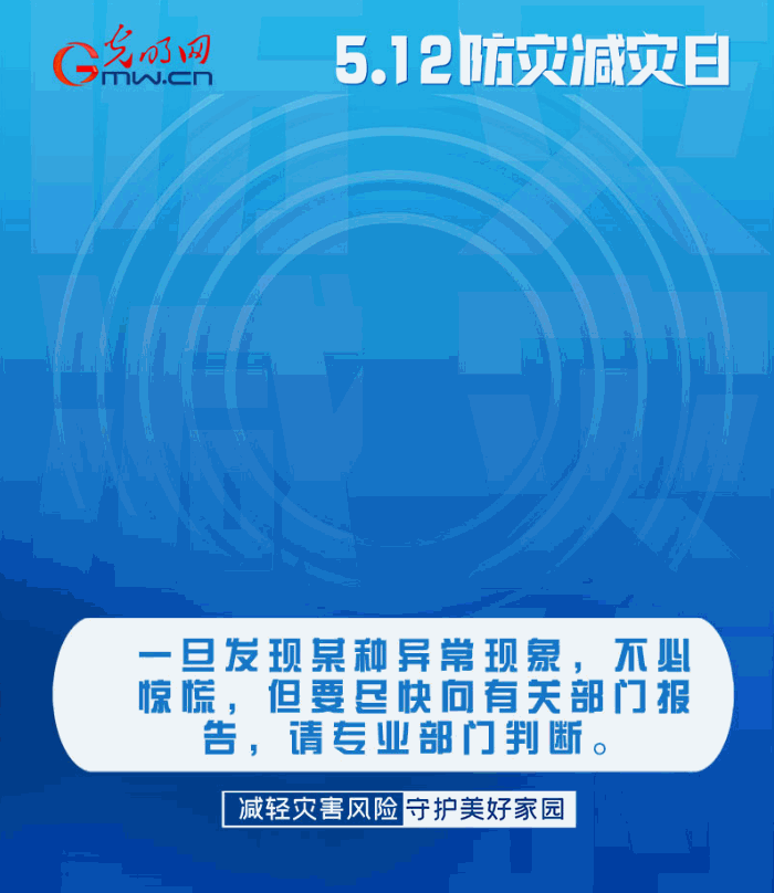 【動態(tài)海報】減輕災害風險，從這10個字開始
