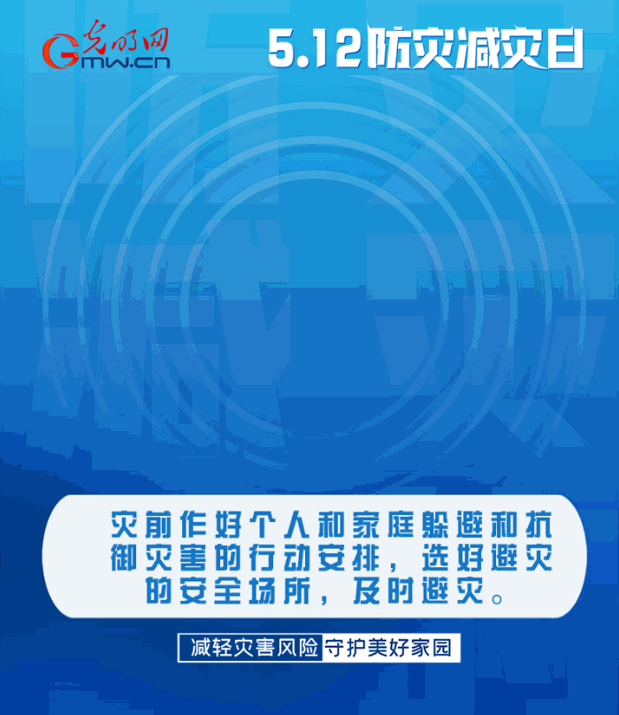 【動態(tài)海報】減輕災害風險，從這10個字開始