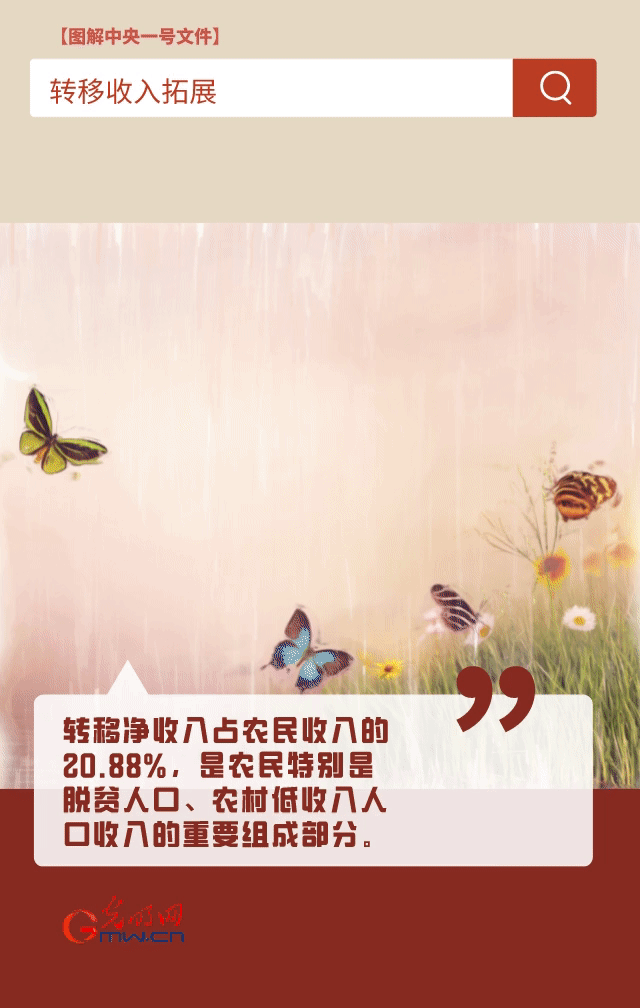 【圖解中央一號文件】“動”漫海報丨今年如何讓農(nóng)民的“錢袋子”鼓起來？