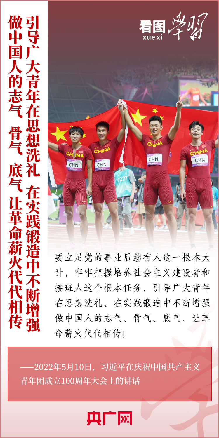 看圖學(xué)習(xí)丨樹立正確的世界觀、人生觀、價值觀，走好人生道路