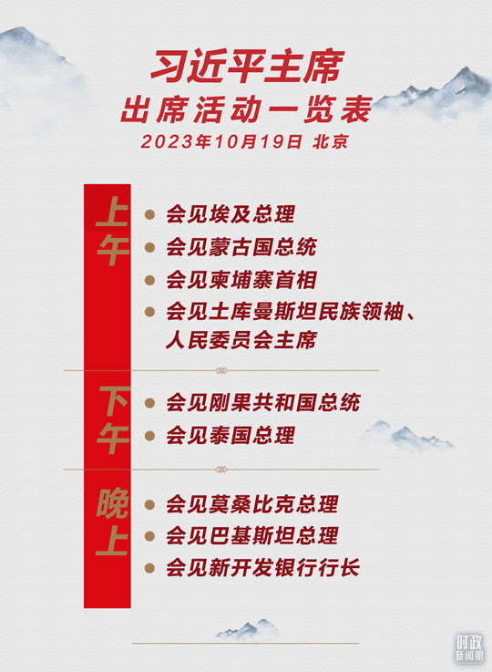 時(shí)政新聞眼丨高峰論壇圓滿成功，習(xí)近平密集會見傳遞清晰信號