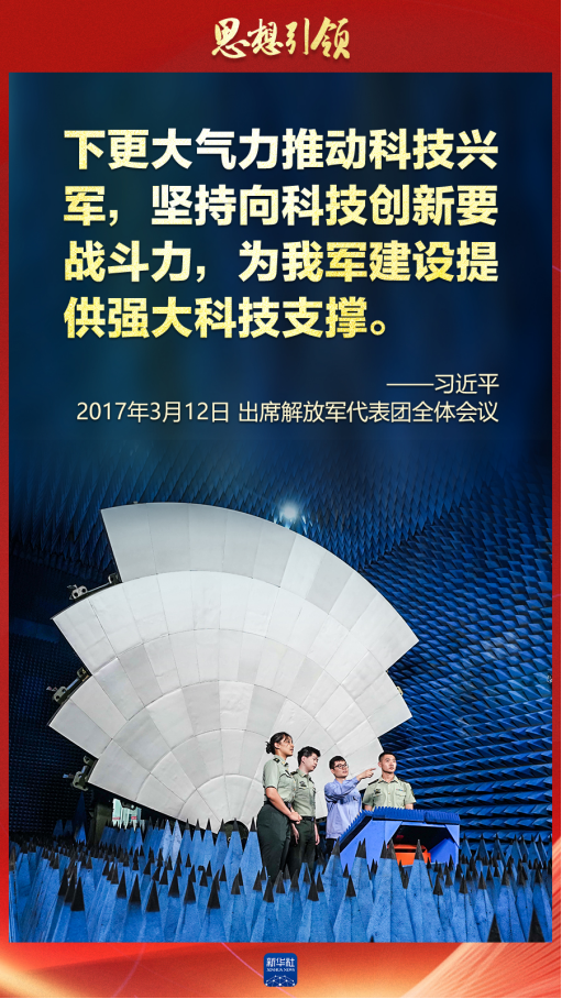 思想引領(lǐng)｜兩會上，習主席這樣談強軍之路