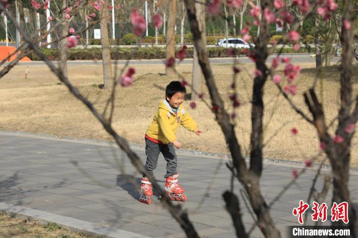 小朋友公園里玩耍?！∴囆?qiáng) 攝