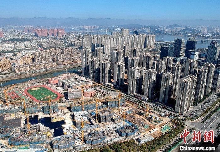 資料圖：航拍一處新建住宅。 <a target='_blank' href='/'><p  align=