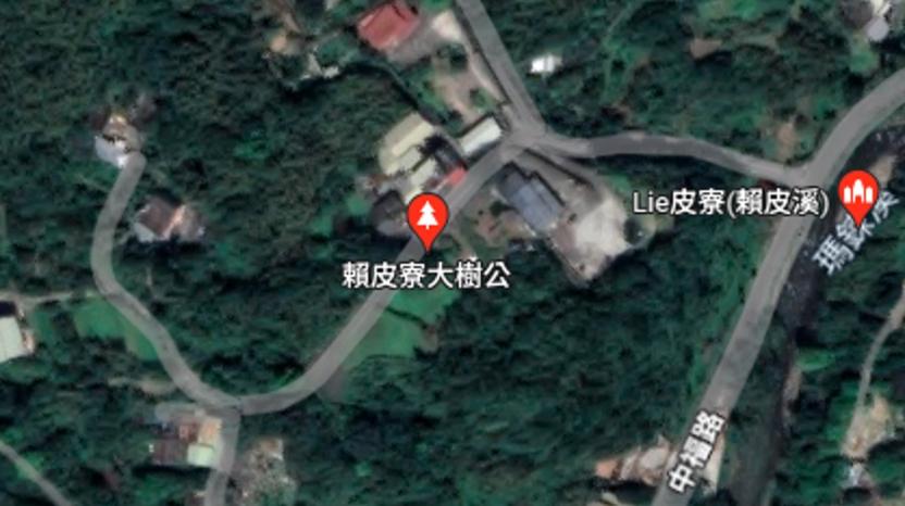 谷歌地圖截圖。圖片來源：臺灣《中國時報》