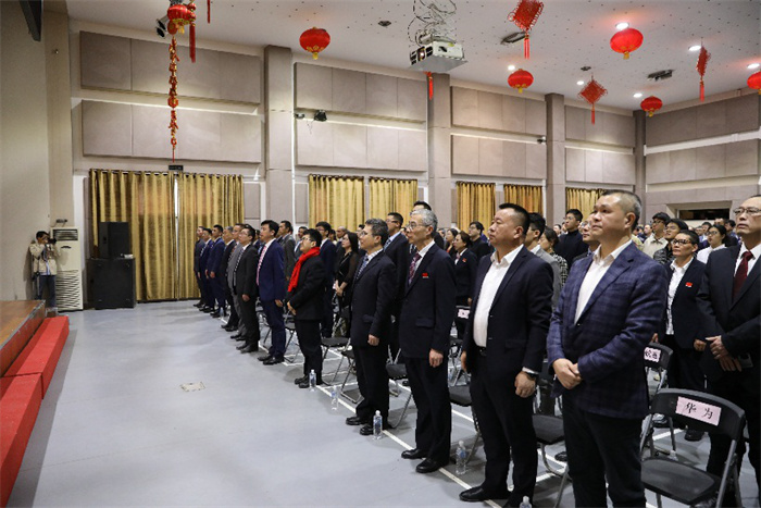 “溫暖迎春·共慶中國年”活動現場。中國駐阿爾及利亞大使館供圖