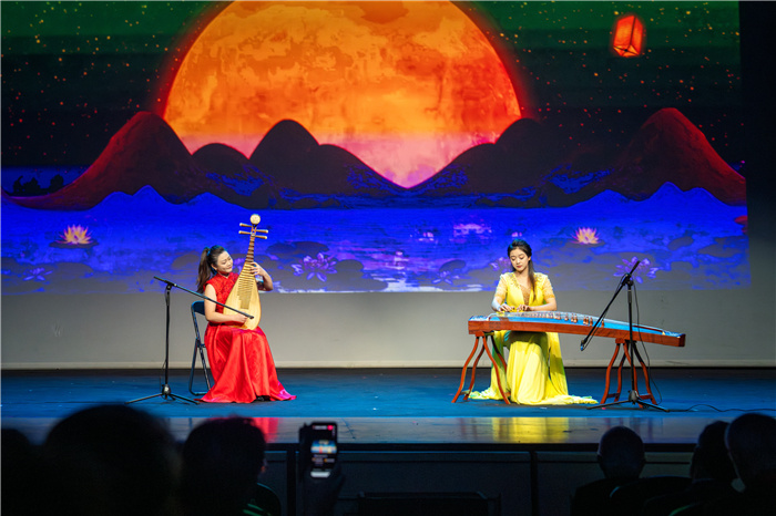 現(xiàn)場表演。中國駐希臘大使館供圖