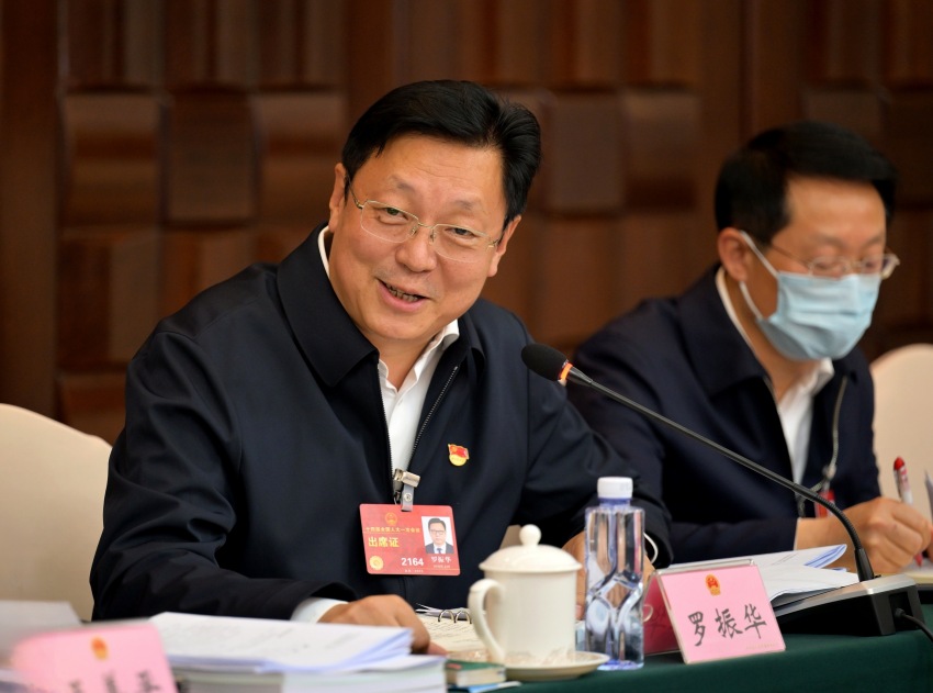 全國(guó)人大代表羅振華。