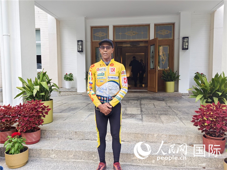 9月6日，卡里姆·穆斯塔在摩洛哥駐華大使官邸。人民網(wǎng)記者 王晶攝