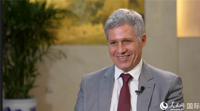 巴西農(nóng)村發(fā)展部部長特謝拉。 人民網(wǎng)記者 張榮攝