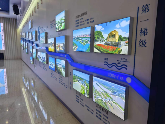 長江水跨越13級“階梯”一路北上。人民網(wǎng)記者 黃鈺攝