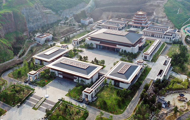 這是2022年7月30日拍攝的中國國家版本館中央總館。
