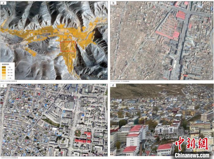 災后重建區(qū)群眾住房條件得到根本性改善監(jiān)測結(jié)果。中科院空天院 供圖