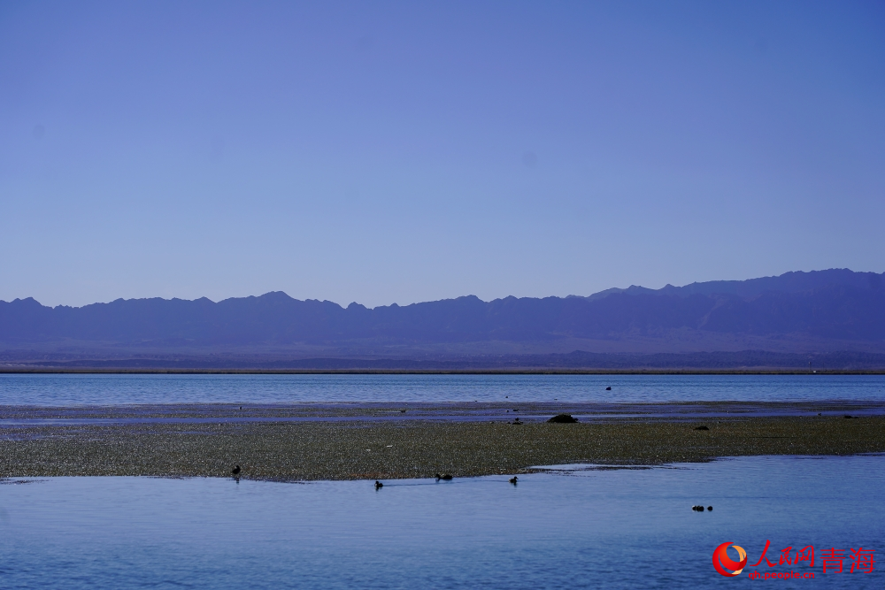 安靜的可魯克湖。人民網(wǎng) 陳明菊攝