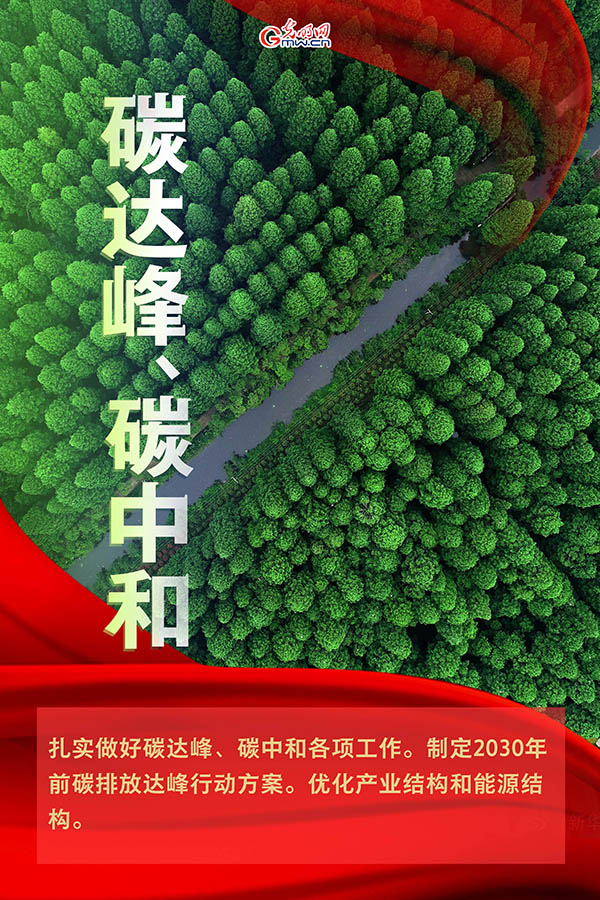 海報| 2021年政府工作報告，提到這些生態(tài)環(huán)保關(guān)鍵詞
